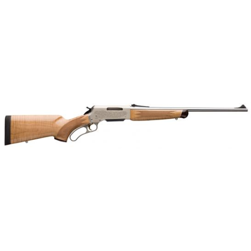 BROWNING BLR WHITE GOLD MEDALLION MAPLE 243 WIN 4 ROUND LEVER-ACTION RIFLE - 034035111