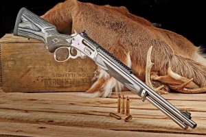 A Marlin 1895 SBL in .45-70 Government, showcasing its robust design for big-game hunting.